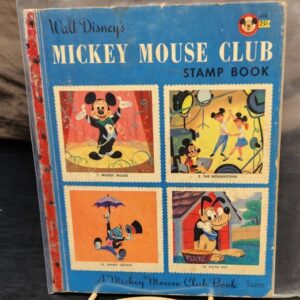 Walt Disney's Mickey Mouse Club Stamp book