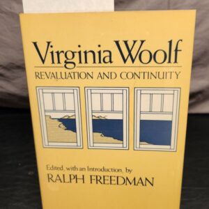 Virginia Woolf Revaluation and Continuity