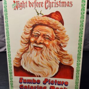 The Night Before Christmas: Jumbo Picture Coloring Book